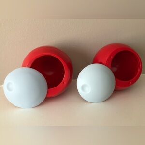 Red and White Kids Snack Balls